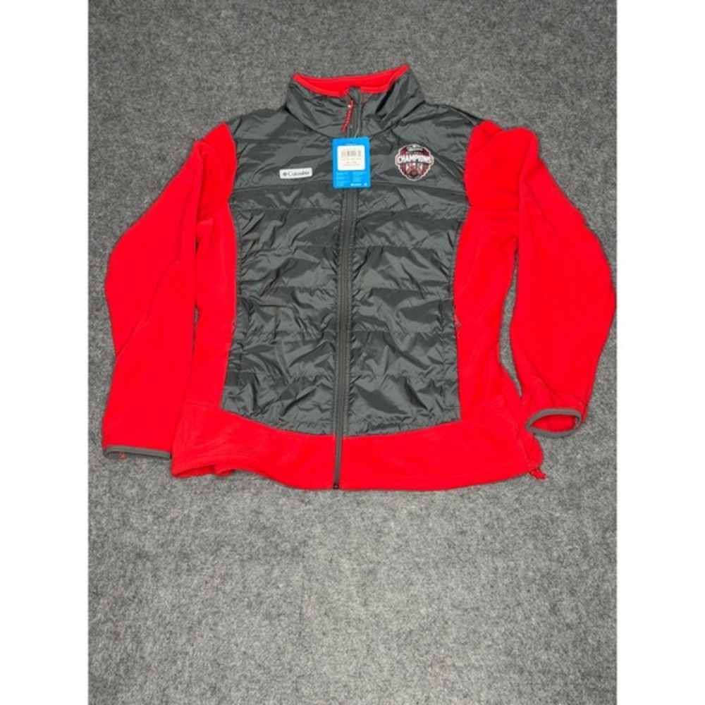 Columbia Basin Butte‎ Fleece Zip Jacket Georgia Bulldogs National Champions XL